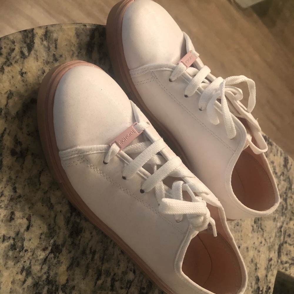 Topshop white sneakers